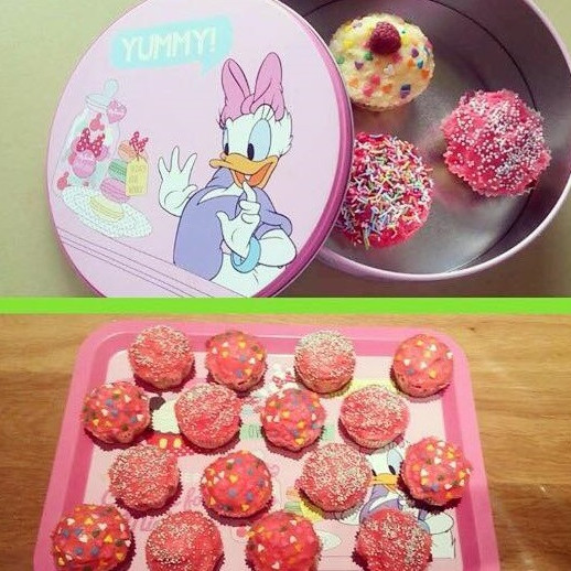 Narozeninové Cupcakes